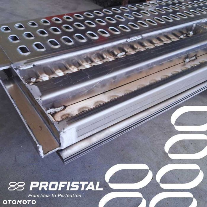 Trap najazd podjazd rampa laweta koparka pomoc drogowa ALUMINIOWE 2M - PRODUCENT - 4