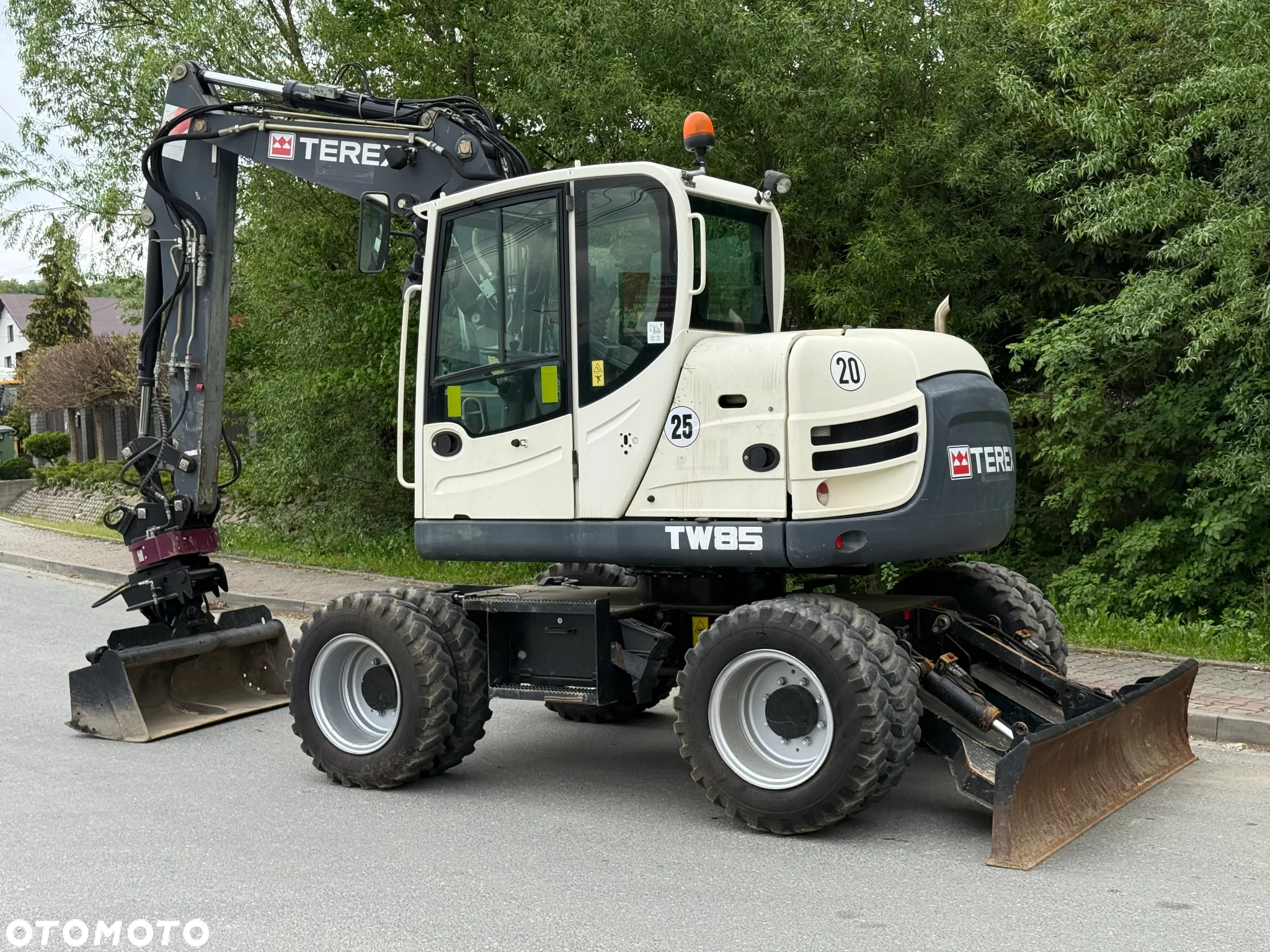 Terex * Koparka Kołowa TEREX TW 85 * Sprowadzona * Rototilt * - 27