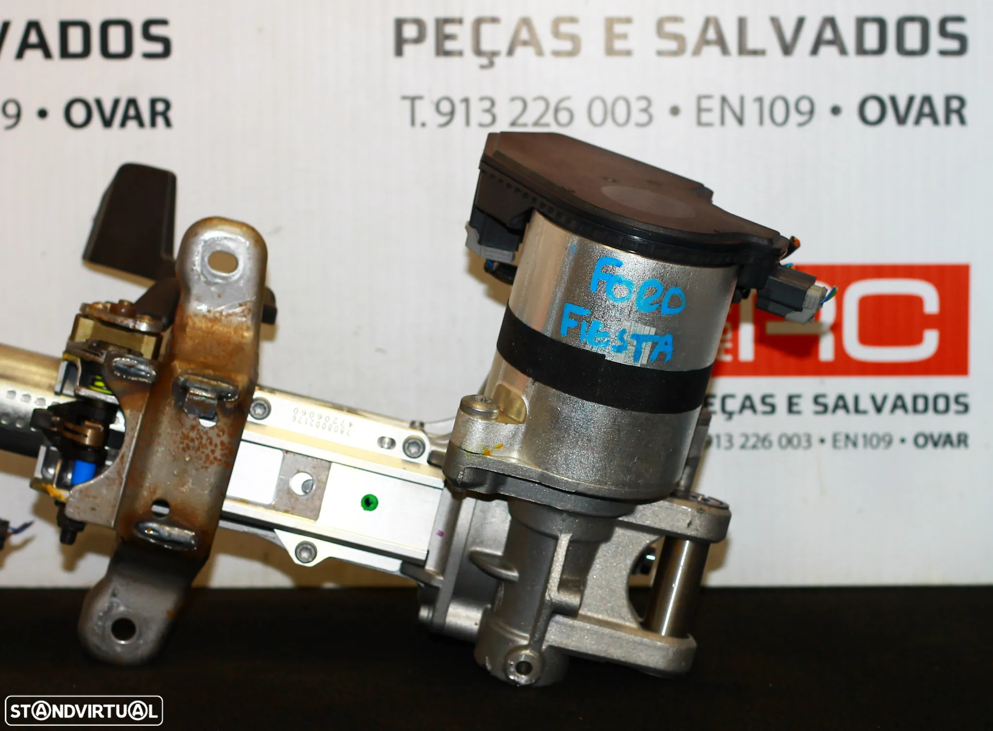 COLUNA DE DIREÇÃO FORD FIESTA - 4