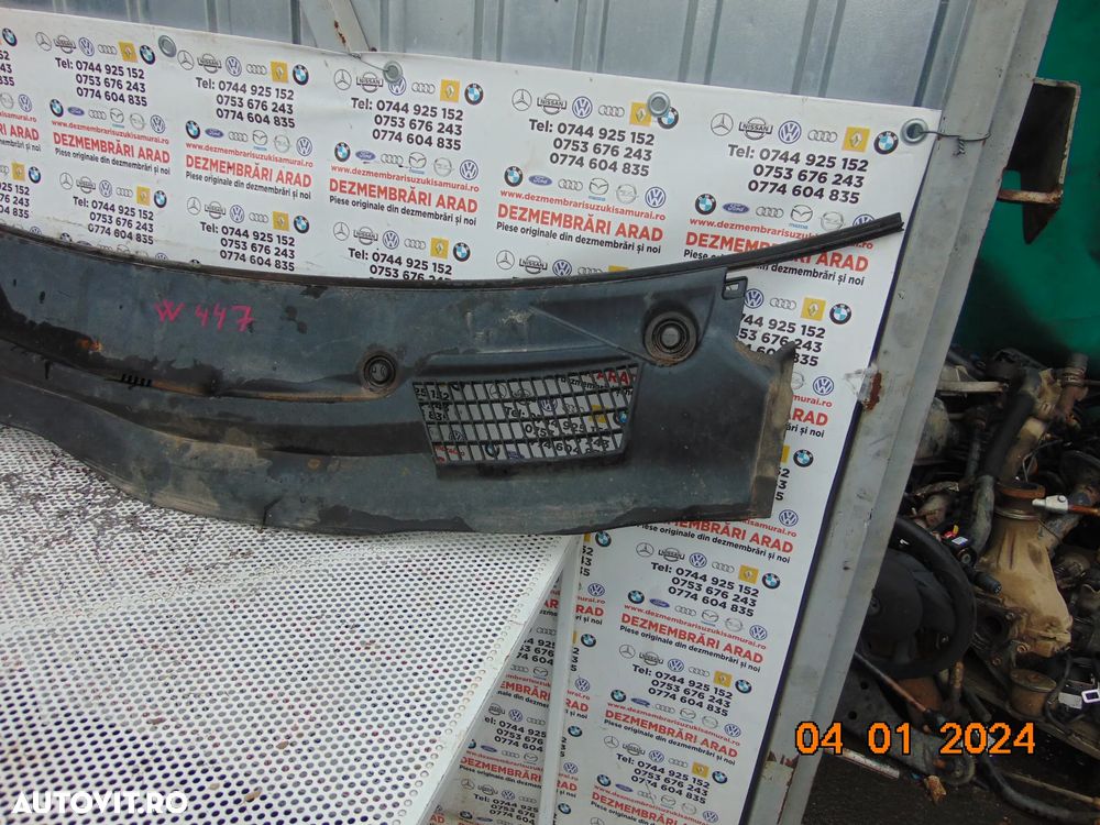 Grila stergatoare Mercedes Vito w447 viano v class grila stergatoare parbriz cod a - 2