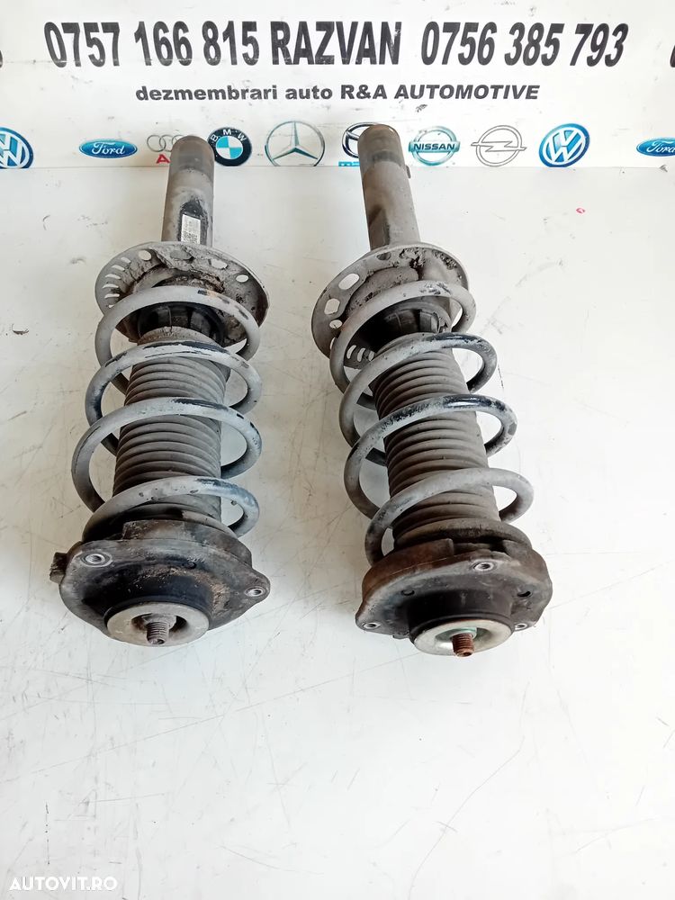 Ansamblu Telescop Amortizor Arc Flansa Stanga Dreapta Fata Vw Golf 6 VI 1.6 Tdi Motor CAY - 5