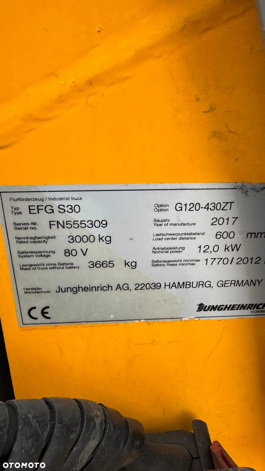 Jungheinrich EFG S30 - 5