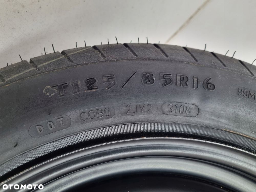 KOŁO DOJAZDOWE ZAPASOWE Ford C-Max Focus Mk2 II 125/85 R16 5x108 1S71MH - 7