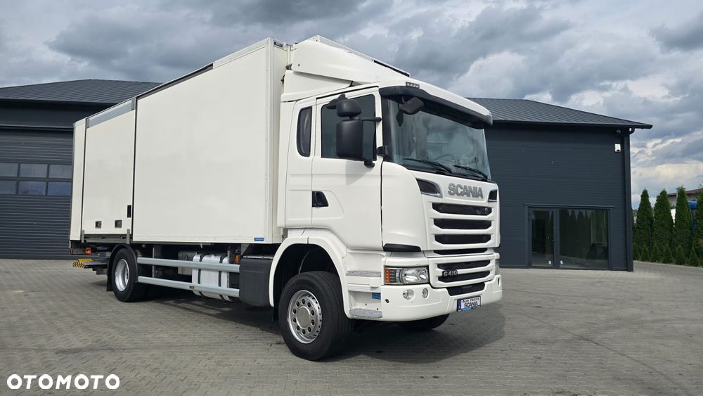 Scania G410 Euro 6  bez EGR 4x2 chłodnia full air kurierka rama do zabudowy import Szwajcaria piękny stan! - 2