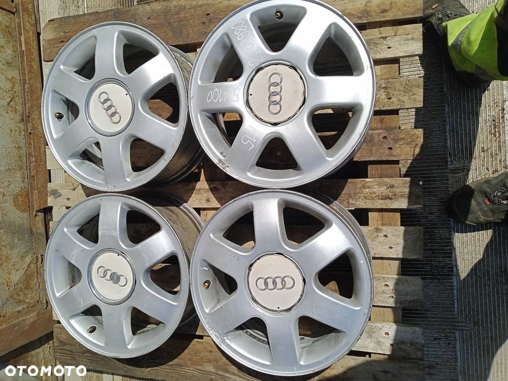 FELGI ALUMINIOWE R15 AUDI A3 8L   5X100 6JX15H2 ET38 8L0601025F - 1