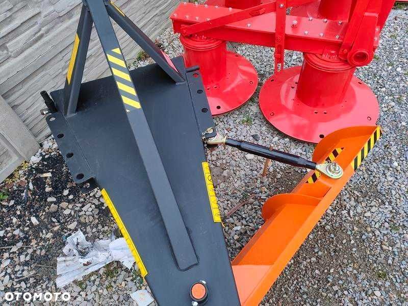 NOWOŚĆ-pług do śniegu spych-do ciągnika na tył-OBROTOWY-dowóz POLSKA - 8