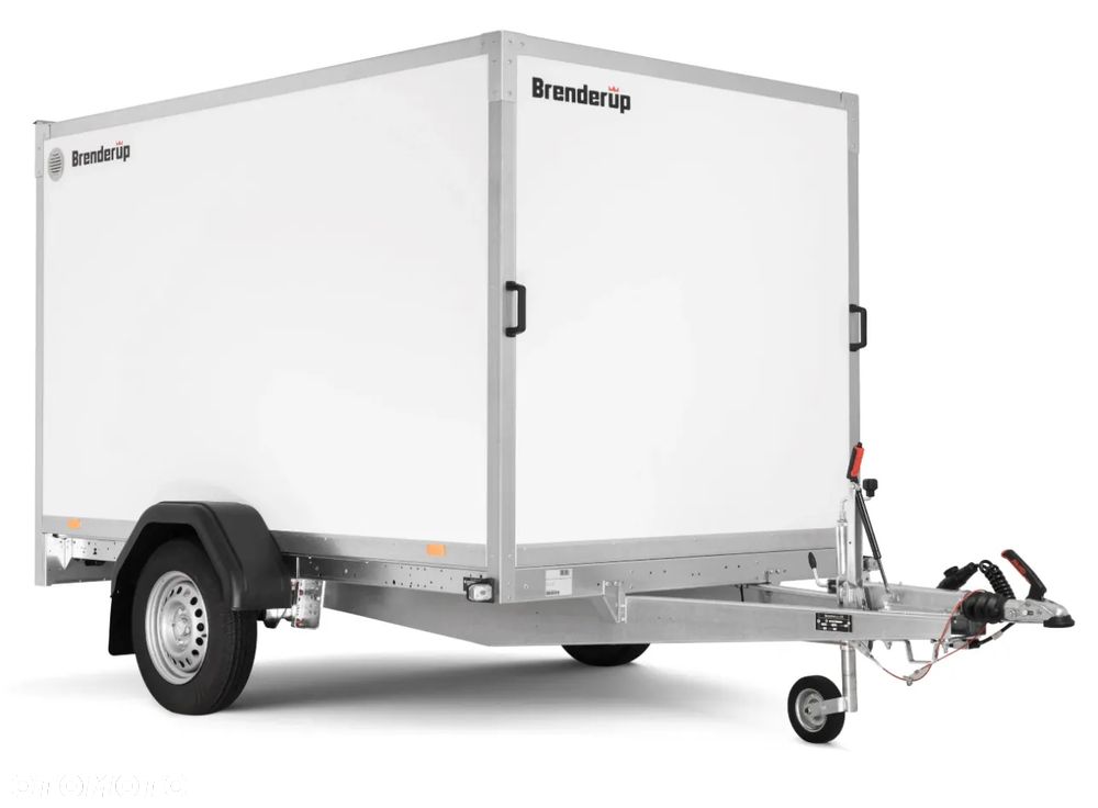 Brenderup Przyczepa CARGO CD260 WBR  furgon z rampą 260x155cm lekka z hamulcem 750kg - 2