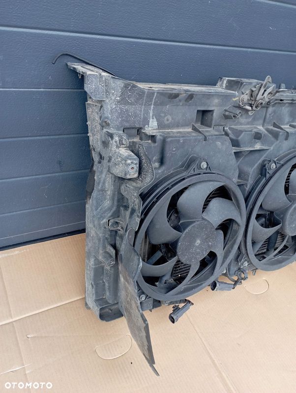 PEUGEOT EXPERT II 2 2.0 HDI PAS PRZÓD PRZEDNI WENTYLATORY CHŁODNICE KOMPLET - 2