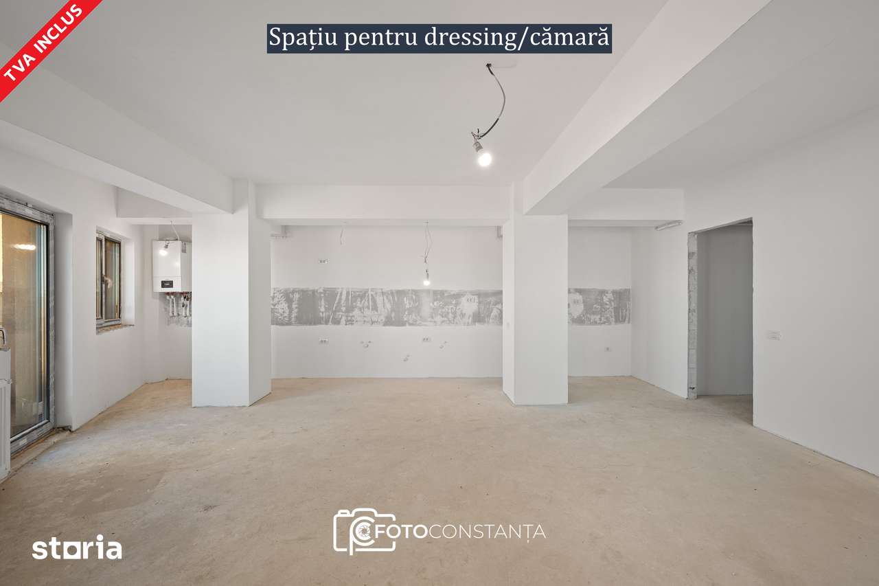 #Apartament decomandat cu 2 camere | dressing și terasă | TVA inclus — fotografia 3
