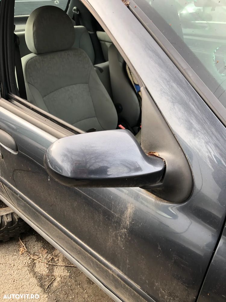 Oglinda stanga/Oglinda dreapta fata Fiat Albea gri inchis 2005 - 1