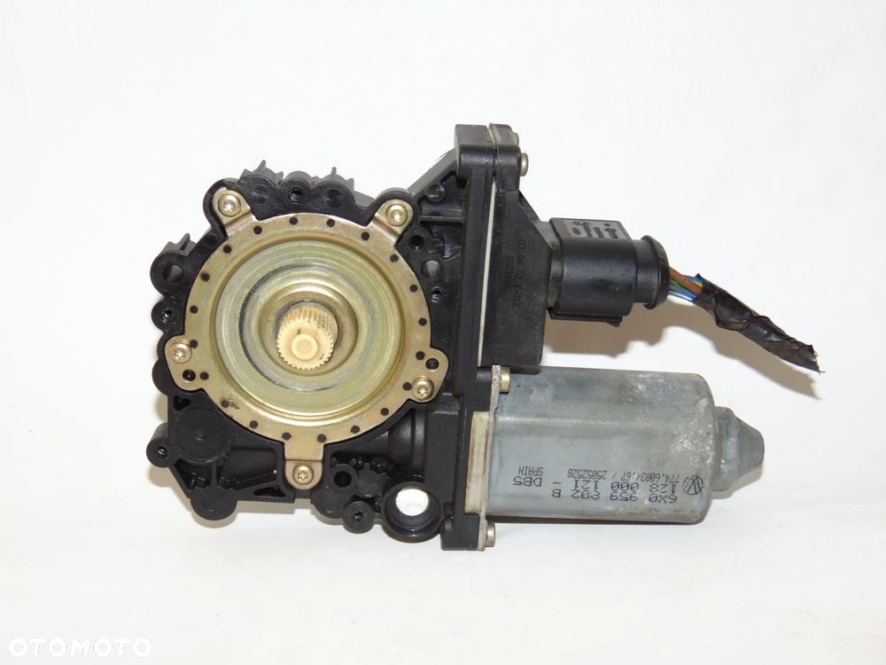 ORYGINAŁ silniczek podnośnik mechanizm szyby kierowcy lewy przód przedni 6X0959802B VW Volkswagen Lupo Seat Arosa 97-05r - 1