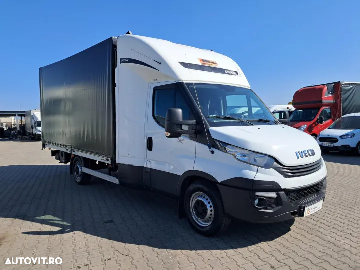 Iveco daily 35s18 3.0d 180cp prelata si cabina de dormit - 2