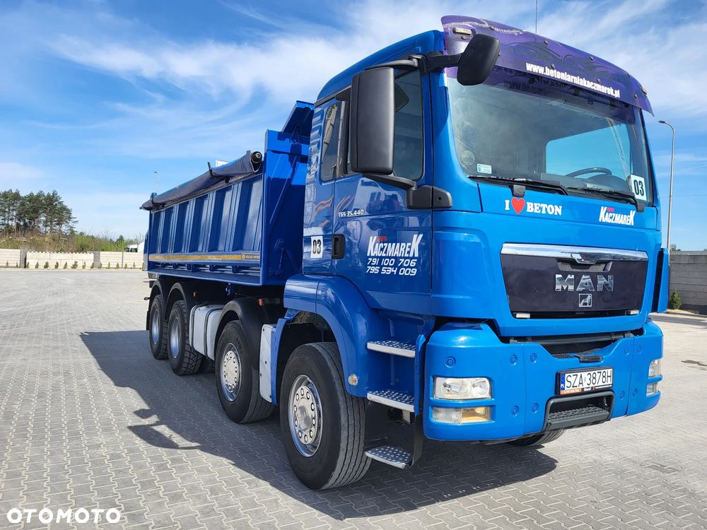 MAN TGS 35.440 | 3 stronny Meiller Kipper + Hydroburta - Wywrotka - Stan b.dobry - 4