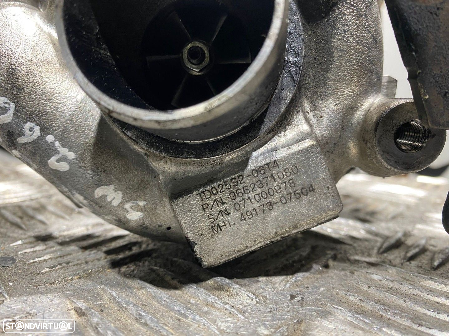 Turbo Ford Focus 1.6 TDCI REF: TD025S206T4 - 3