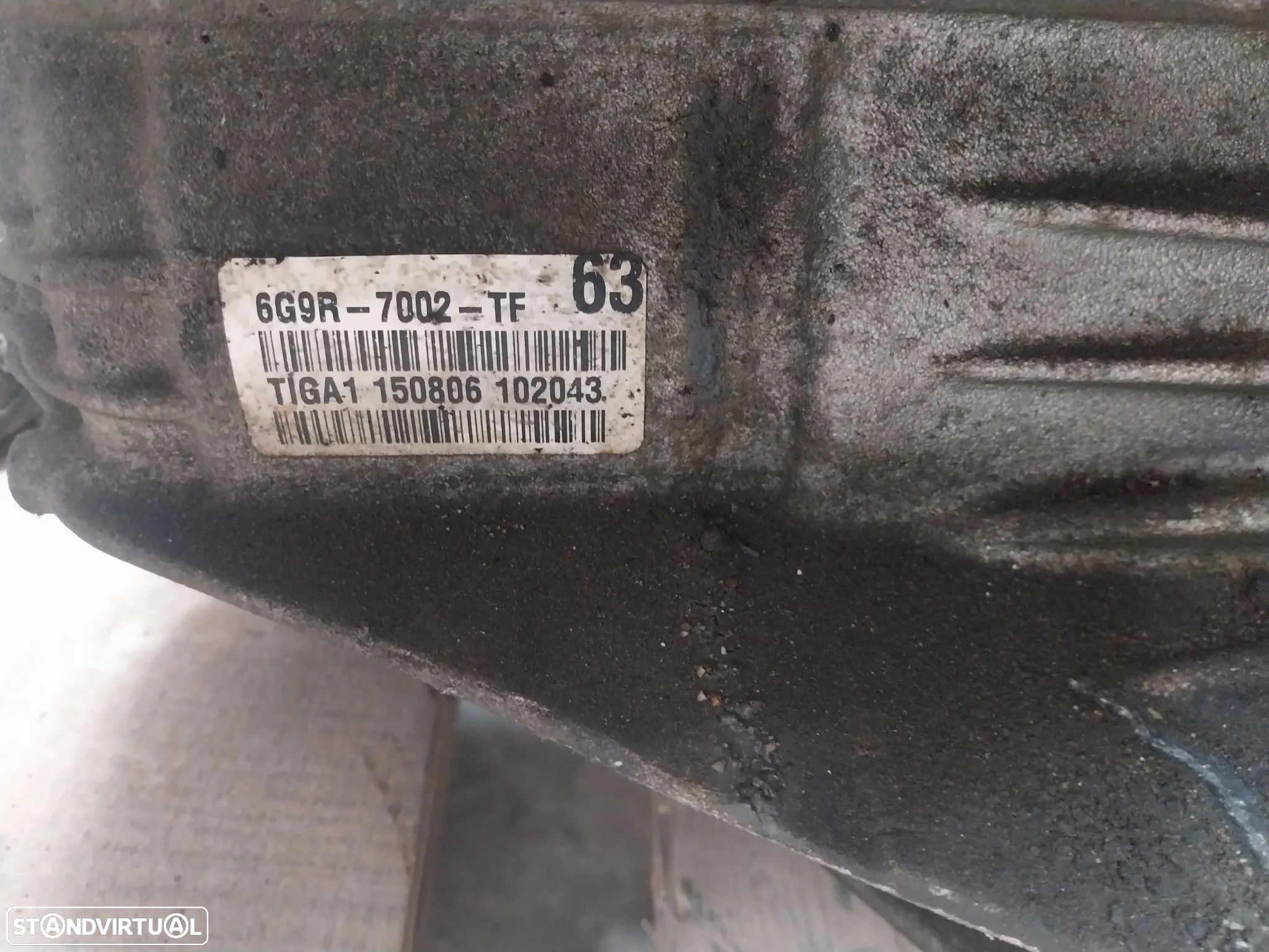 Caixa velocidades Ford 1.8 tdci Ref: 6G9R7002TF - 7