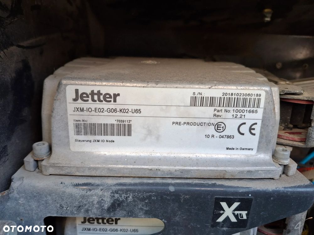 Sterownik Komputer Moduł Jetter JXM-IO-E02-G06-K02 Zamiatarka Bucher Johnston SEMAT