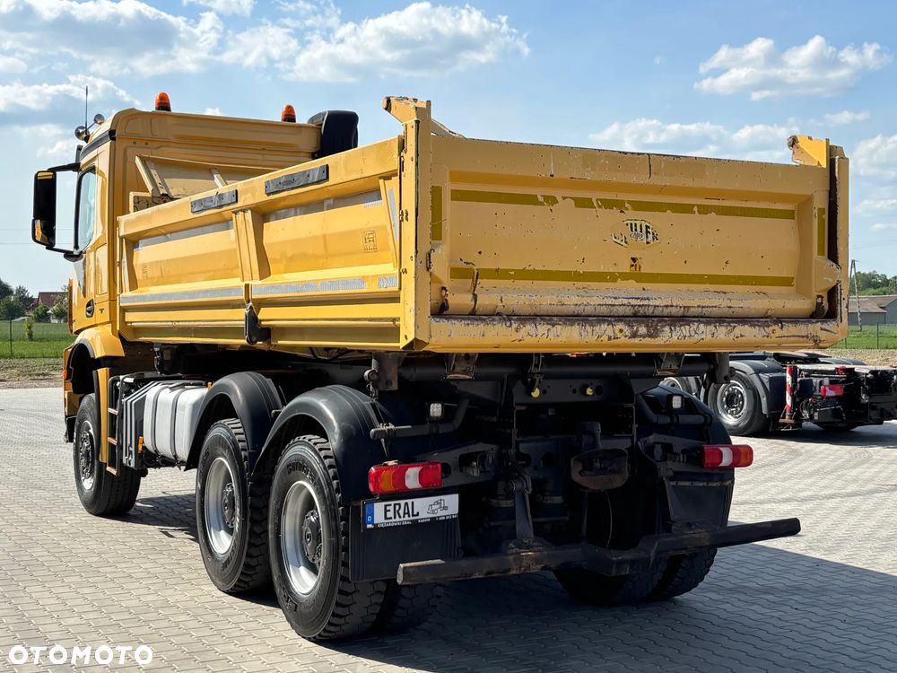 Mercedes-Benz Arocs 3345 MANUAL 6X6  Kipper Meiller 3-stronny Hydroburta stan idealny - 5