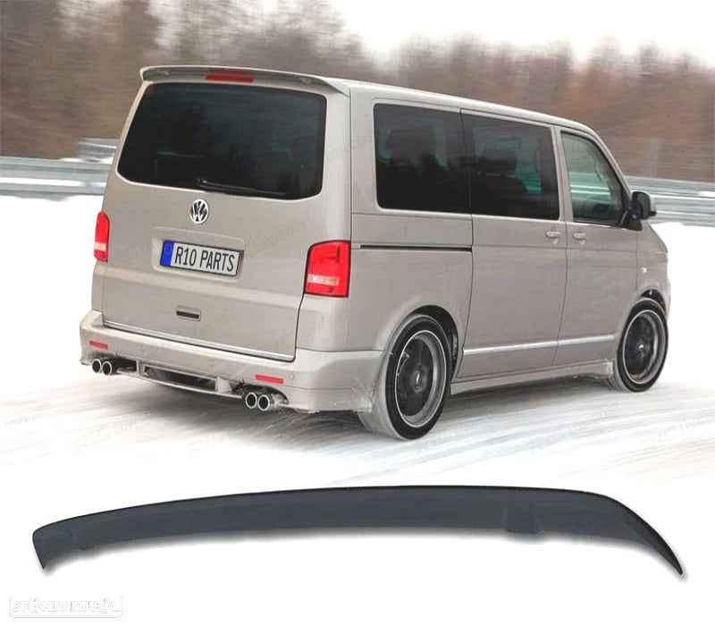 AILERON SPOILER TRASEIRO VOLKSWAGEN VW CARAVELLE TRANSPORTER T5 10-15 GFK - 1