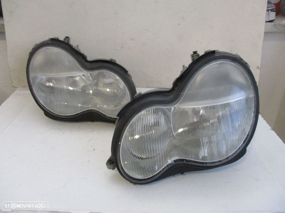 Farol Optica Mercedes W203 Classe C Esquerdo Direito - 1