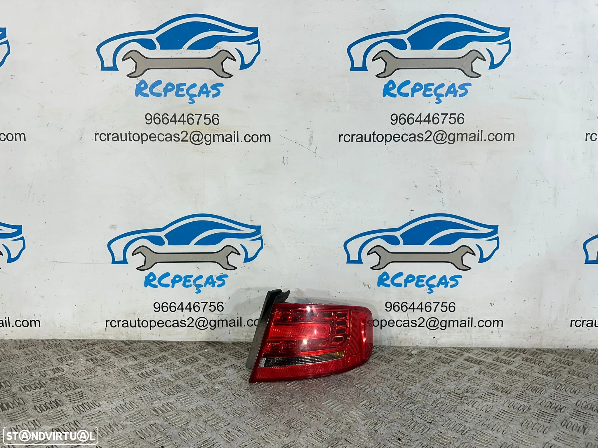 .Conjunto Farolins Led Originais Tras Traseiro Direito Esquerdo Audi A4 B8 Sedan F30 2008 - 2016 - 11