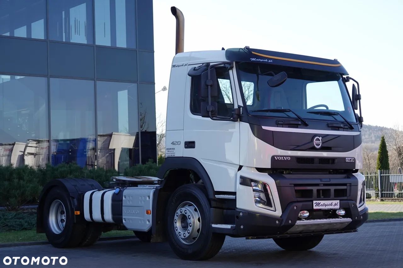 Volvo FMX 420 / 13 LITROWY / NISKA KABINA / SPROWADZONY / EURO 6 - 1