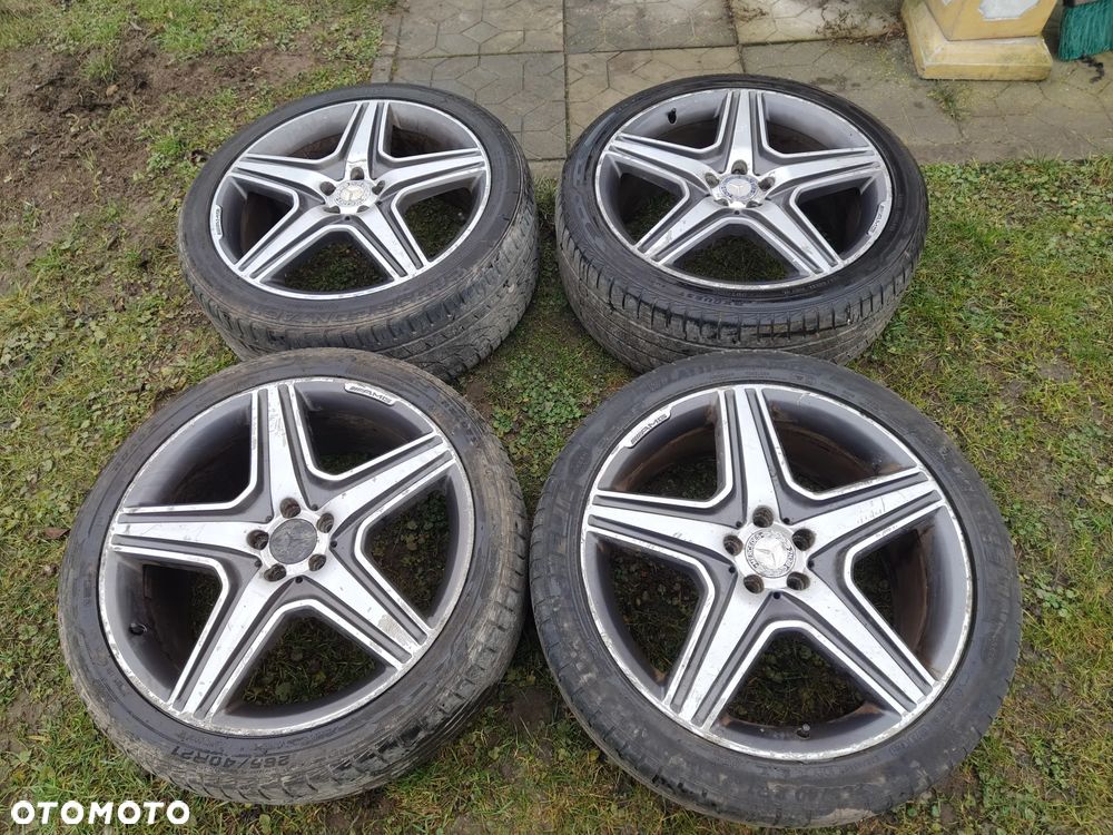 Mercedes Gl X164 Ml w164 164 Oryginalne Felgi AMG 21 cali - 4