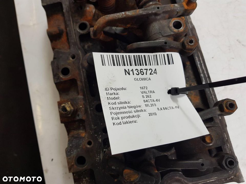 GŁOWICA SILNIKA VALTRA S262 S 262 2010 - 4