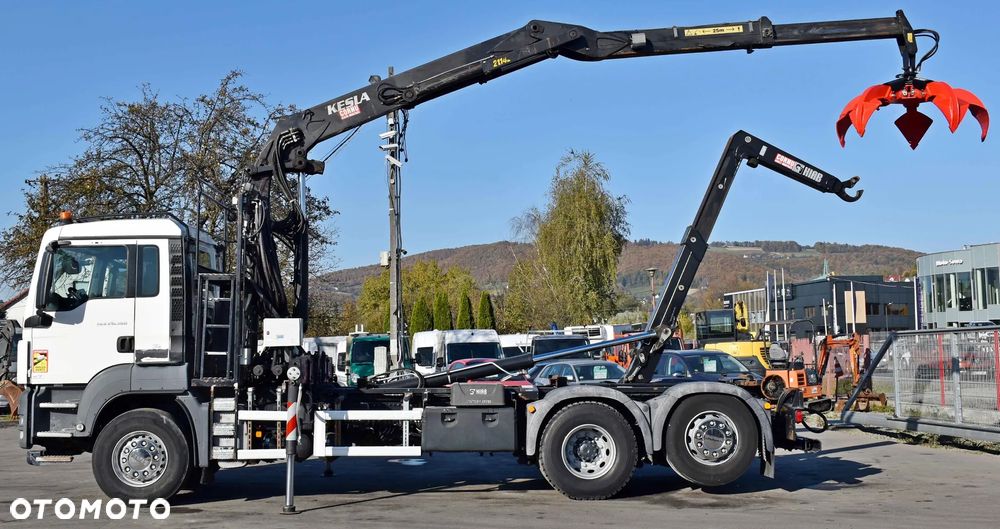 MAN TGS 26.360 * HAKOWIEC + KESLA 2114 Z * STAN BDB - 5