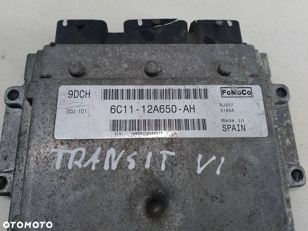 KOMPUTER, STEROWNIK FORD TRANSIT VI 6C11-12A650-AH 2.2 TDCI - 3