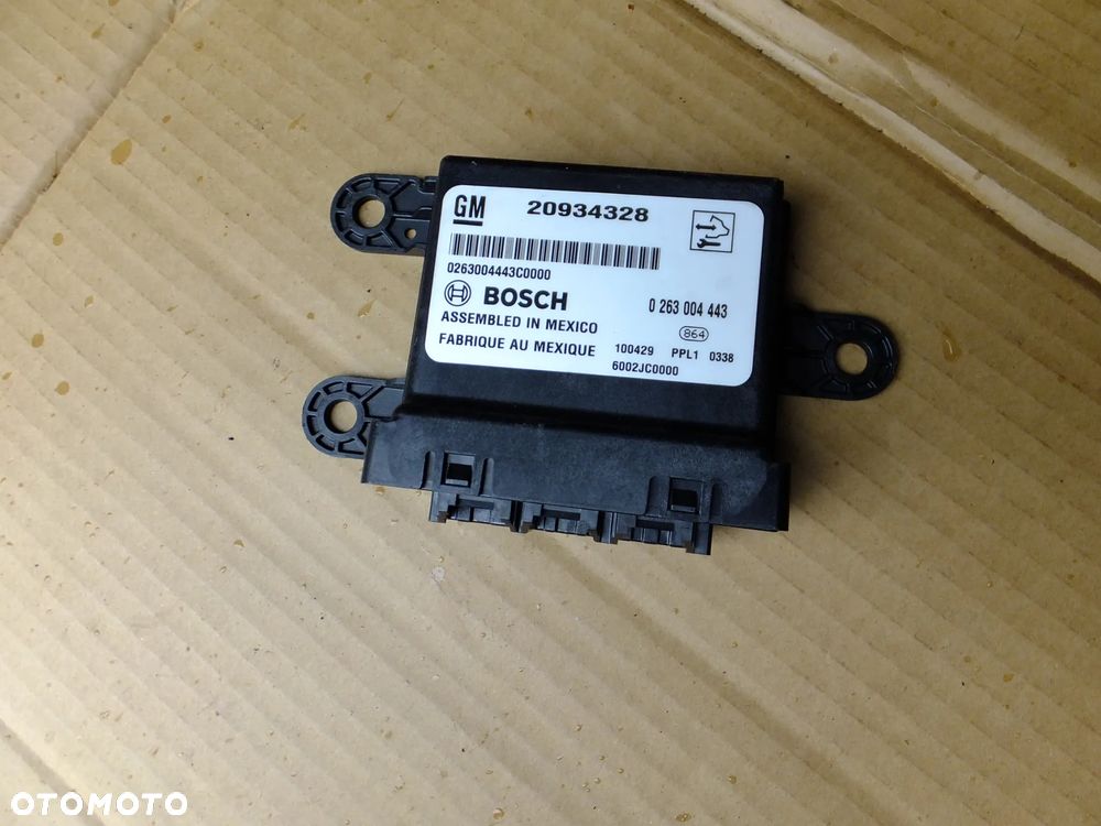 moduł sterownik pdc opel insignia a 20934328 - 1