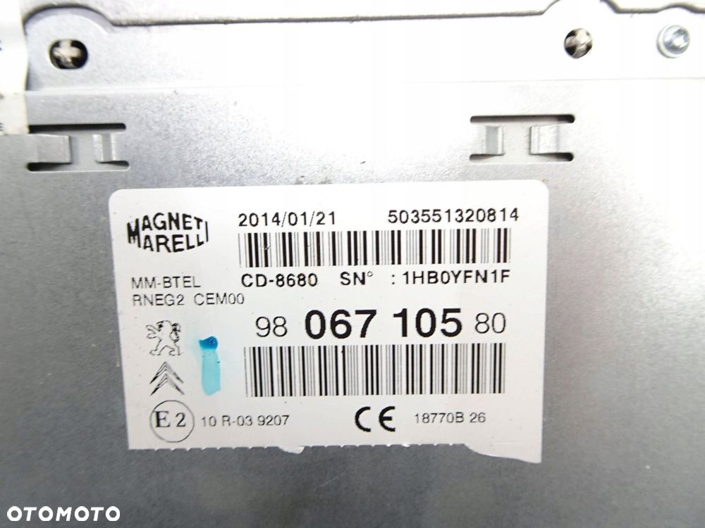 radio cd citroen ds5 - 7