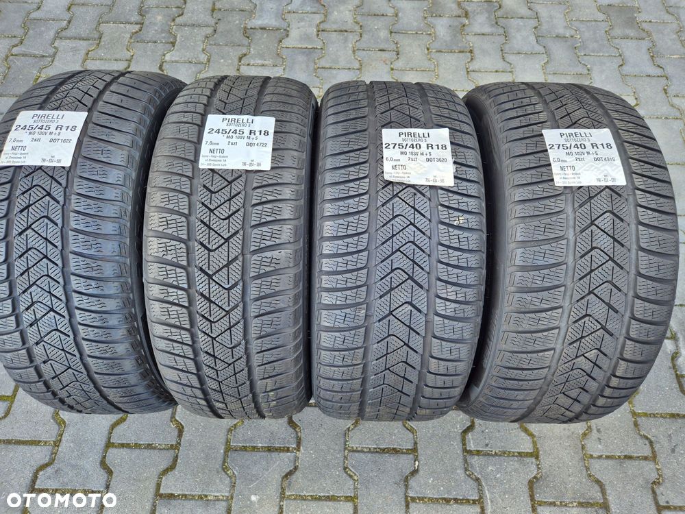 Opony Pirelli 245/45 275/40 R18