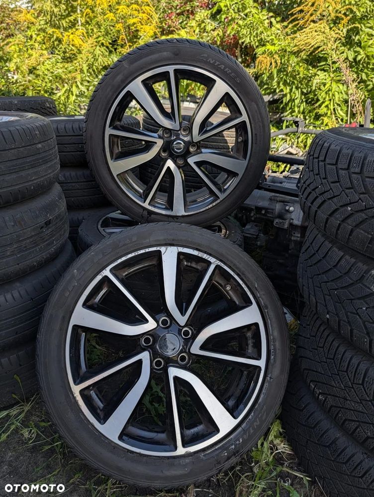 KOMPLET ALUFELG NISSAN R19 5X114.3 Z OPONAMI.