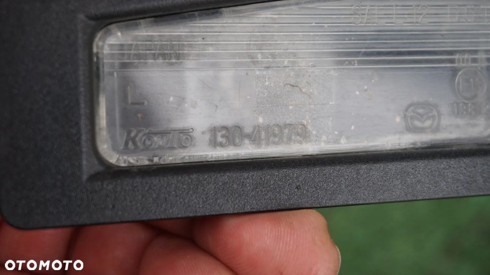 Mazda 3 BM sedan oswietlenie tablicy lampka lewa prawa - 3