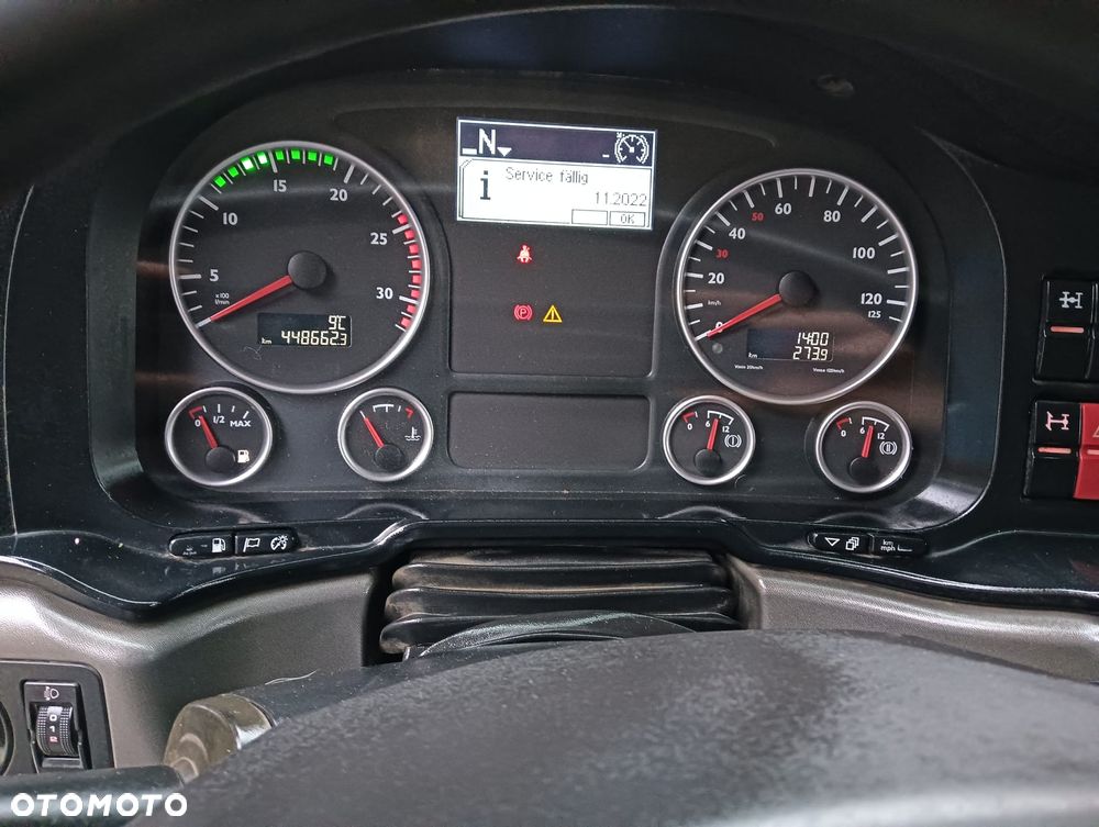 MAN TGS 35.480 8x4 8x4 Wywrotka Trójstronna | Hydroburta | Euro 5 | Resor - 16