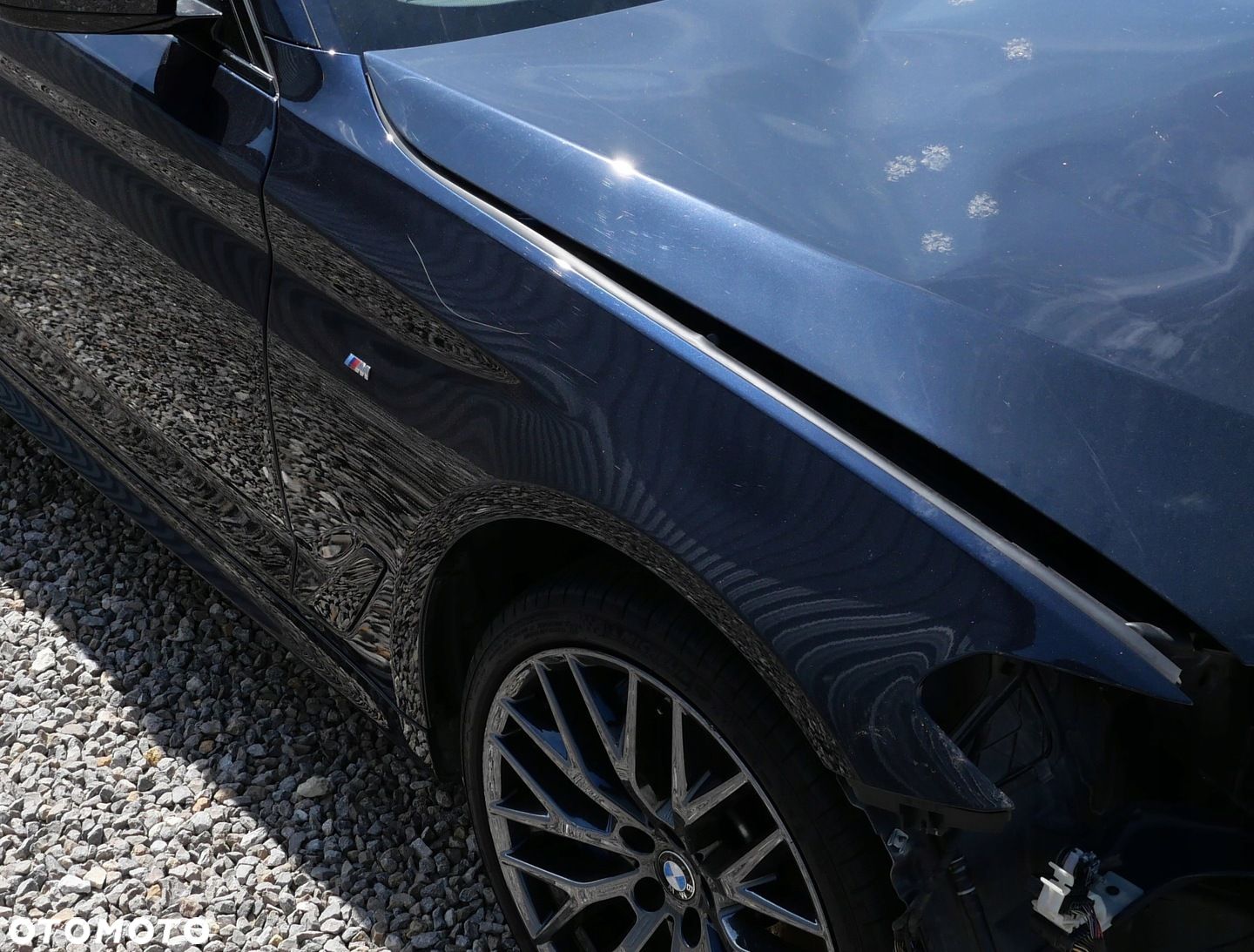 BŁOTNIK PRAWY PRZÓD PRZEDNI BMW 5 G30 G31 KOLOR CARBONSCHWARZ 416 - 1
