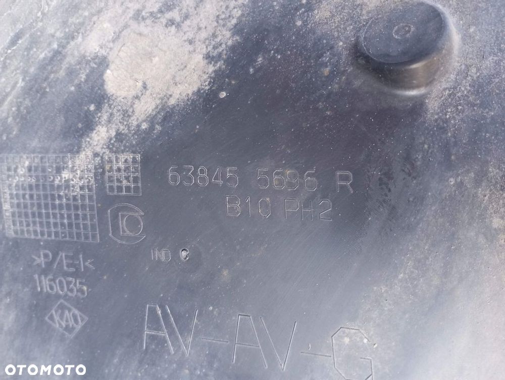 RENAULT ZOE NADKOLE LEWE PRZÓD PRZEDNIE 638430739R 638455696R - 3