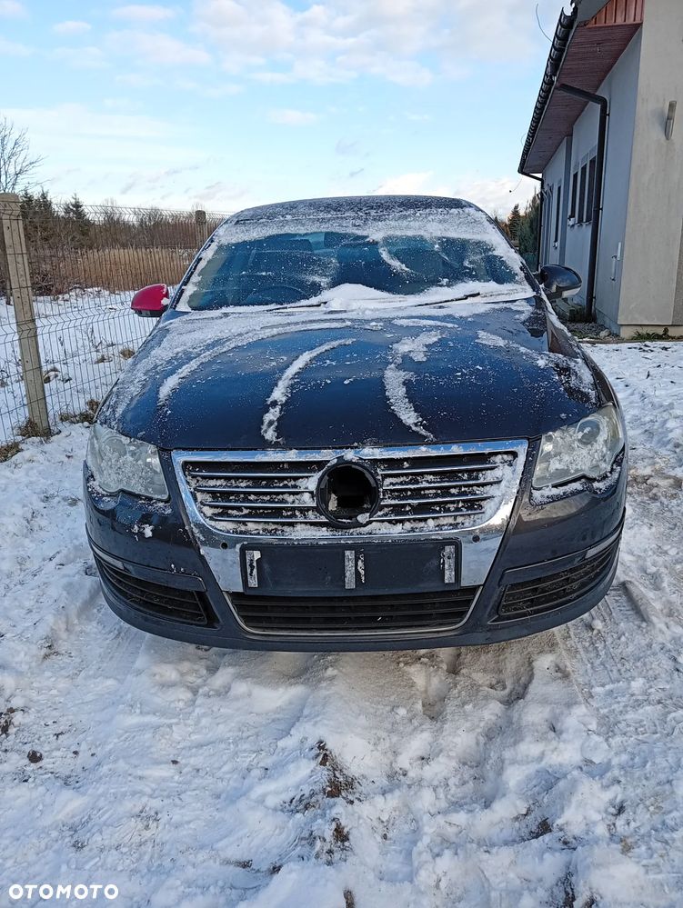 MASKA ZDERZAK PAS LAMPA BŁOTNIK kompletny przód LC8Z passat b6 części - 2