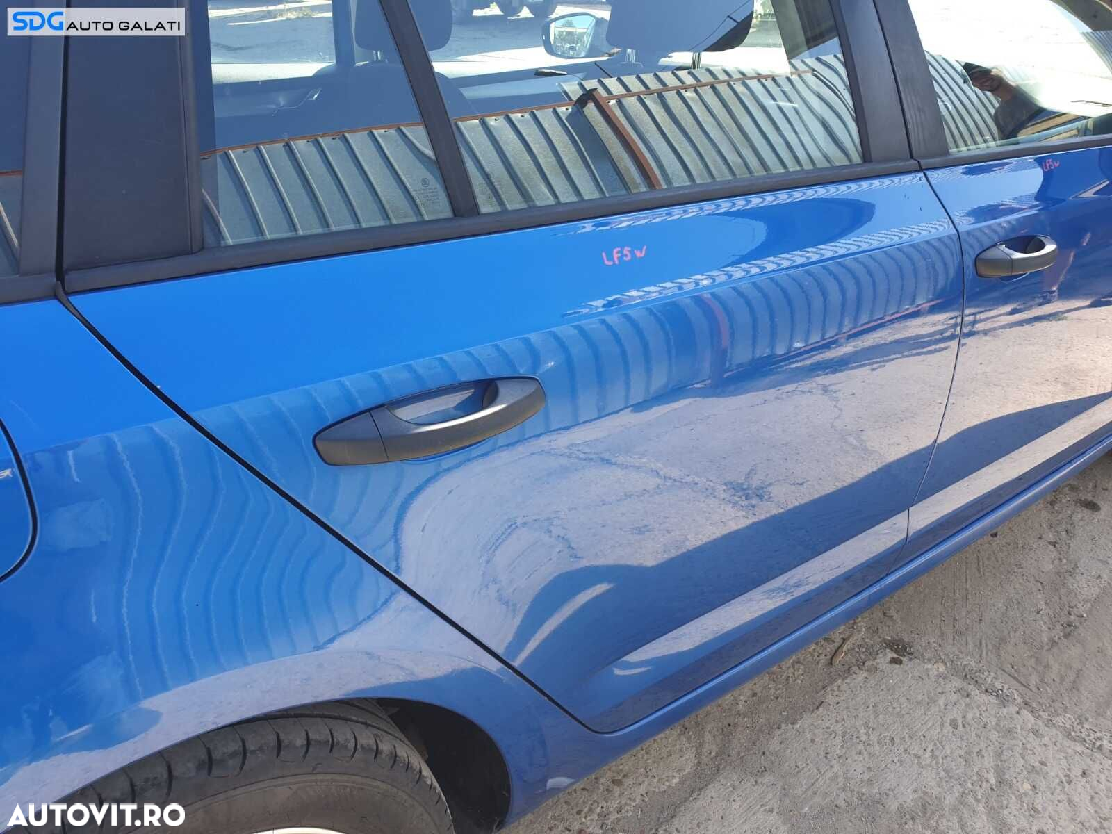 Usa Usi Portiera Portiere Dreapta Spate Skoda Octavia 3 Break Combi Variant 2013 - 2017 Culoare LF5W 8X8X [C7959] - 3