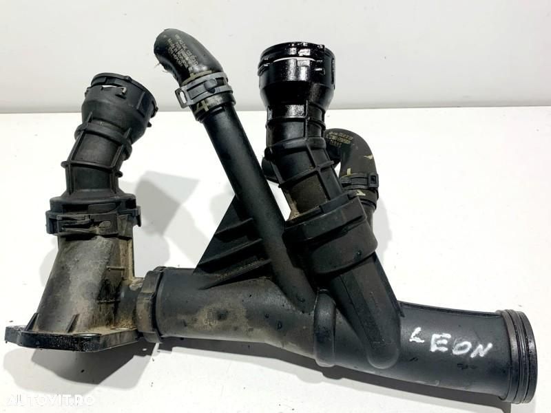 Flansa lichid racire antigel Seat Leon 3 facelift (2016-2020) 1.6 tdi DGTE 04L121071F - 1