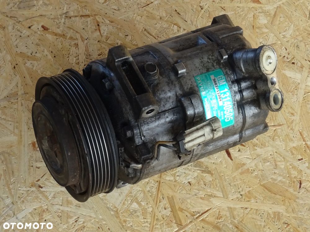 SPRĘŻARKA KOMPRESOR POMPA KLIMATYZACJI UM1 PXV16 SANDEN 6pk OPEL SIGNUM VECTRA C 3.0 D 1,9 D 3,2 2,2 2,0 - 1