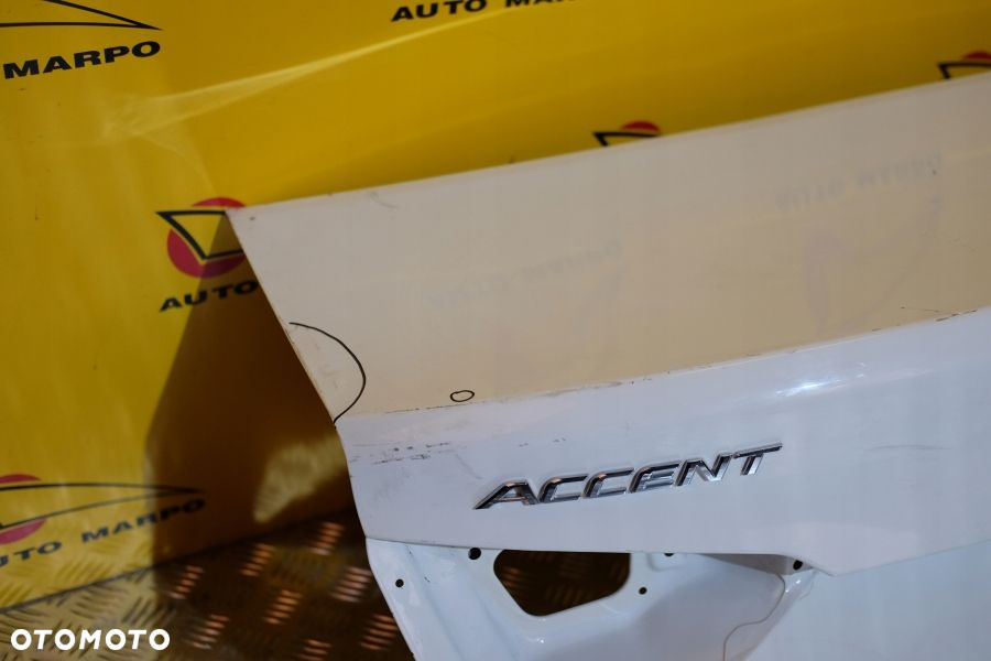 HYUNDAI ACCENT 2018 2019- KLAPA TYŁ BAGAŻNIKA - 6