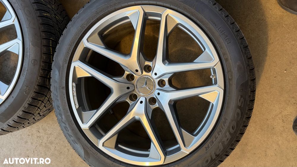 Vând jante originale Mercedes G-class pe 21” cu anvelope de iarnă - 5
