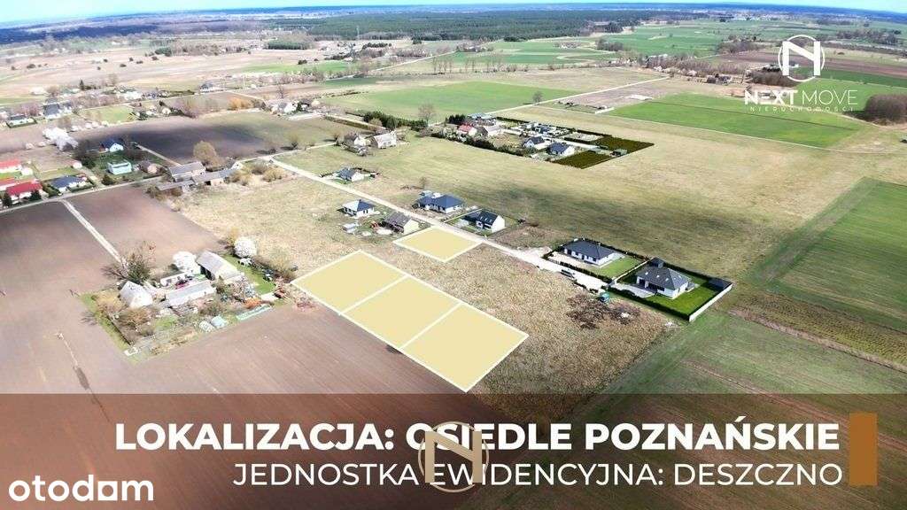 Działka, 893 m², Osiedle Poznańskie - Pełny obrazek: 3/7