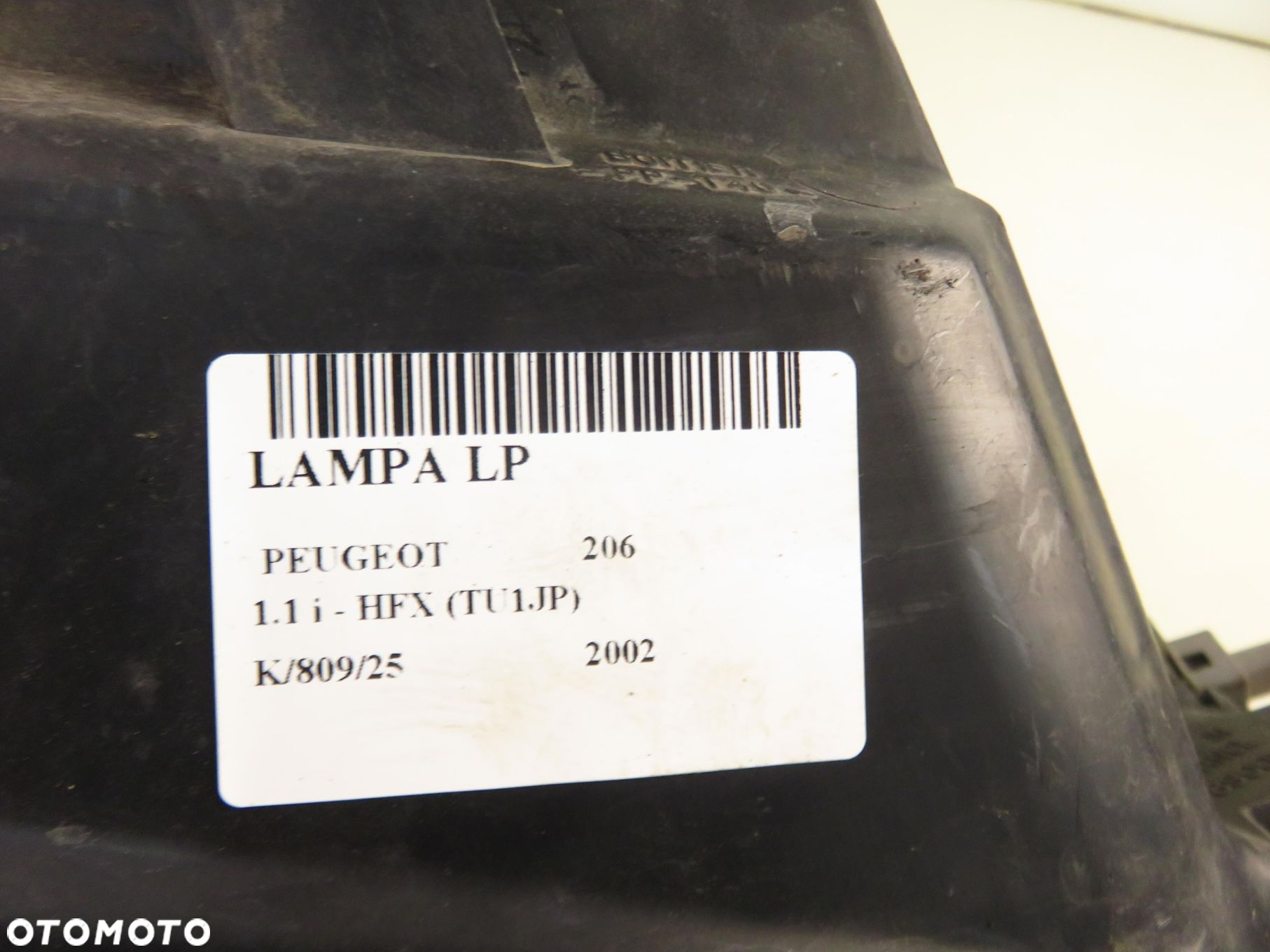LAMPA LEWA PRZEDNIA PEUGEOT 206 LIFT 9628666880 - 14