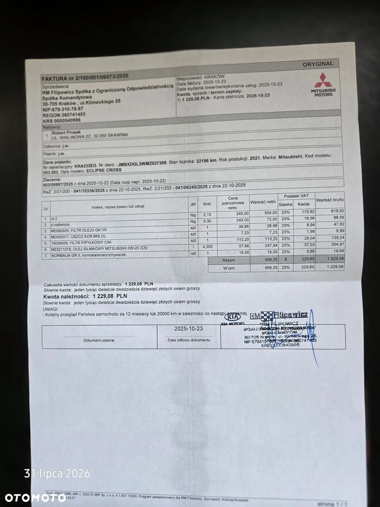 Mitsubishi Eclipse Cross 2.4 PHEV Inbusiness Plus - 38