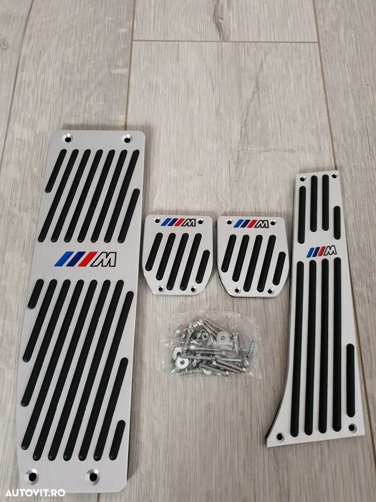 Ornament-Aluminiu-Pedale-M-Bmw-E39-E46-E87-E84-E90-E91-E92-320-330-D - 6
