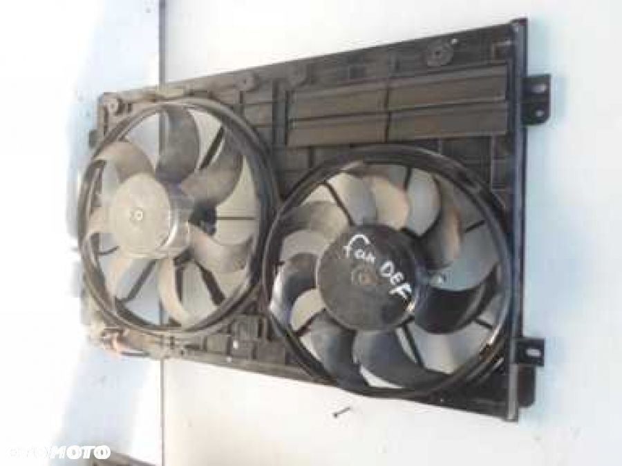 Passat B7 Cc Golf Wentylatory Obudowa 1K0121207BC - 2