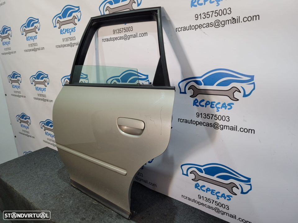 PORTA TRASEIRA TRÁS ESQUERDA AUDI A3 8L FECHO ELEVADOR MOTOR PUXADOR VIDRO - 2