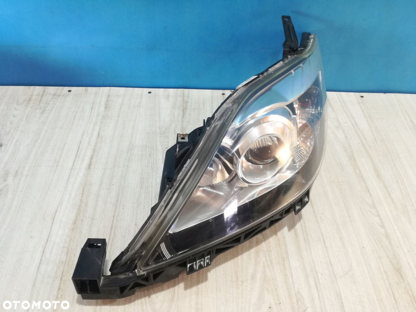 Mazda 5 V CR Lift 08/10 lampa reflektor przód lewa ANGLIK - 3